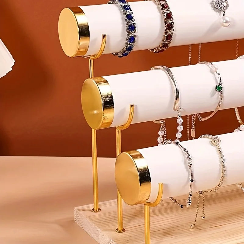 Wooden Jewelry Display Stand