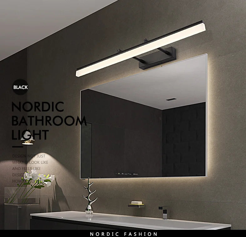 Waterproof Acrylic Mirror Light