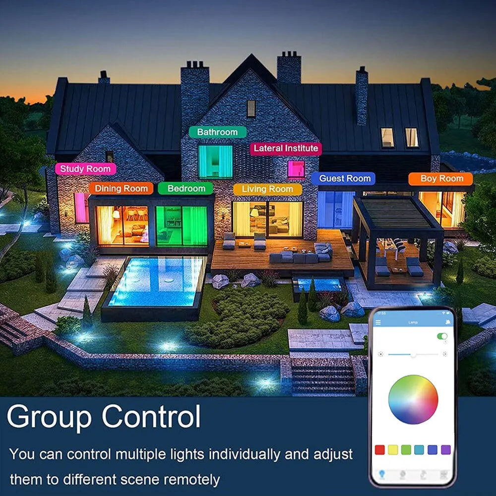 Smart RGB Bluetooth Music Ceiling Light