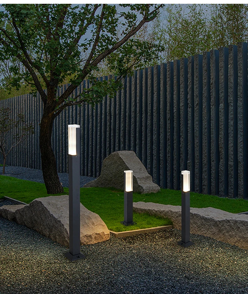 Waterproof IP65 Aluminum LED Lawn Bollard Light