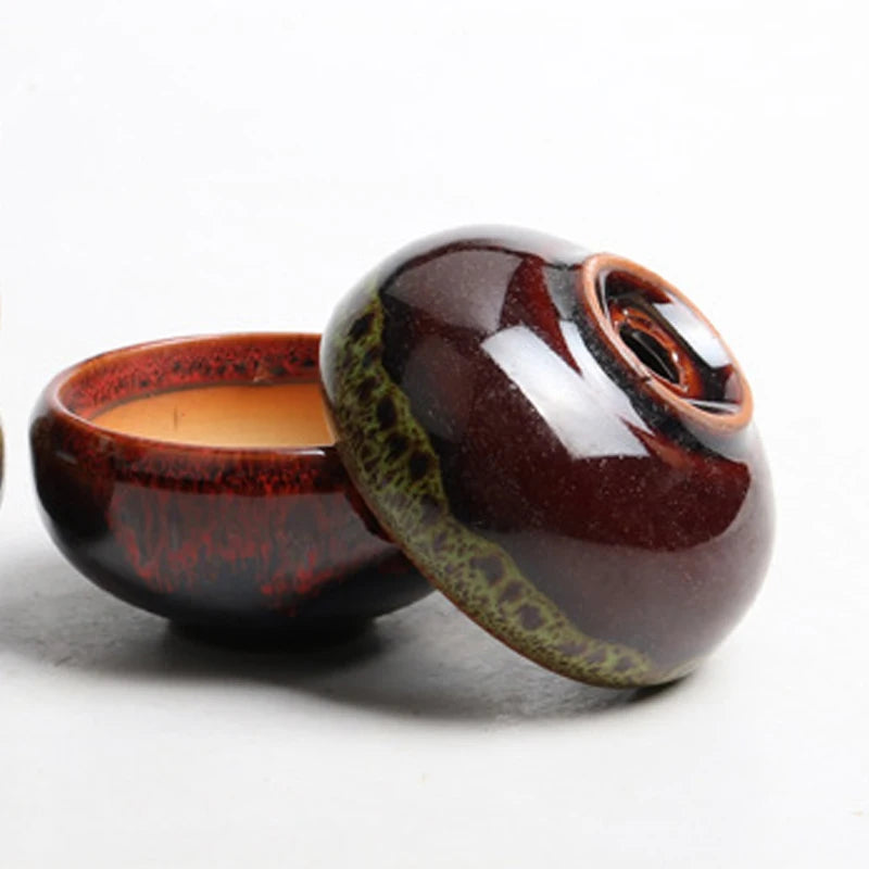 Mini Ceramic Bonsai Pots Set of 6