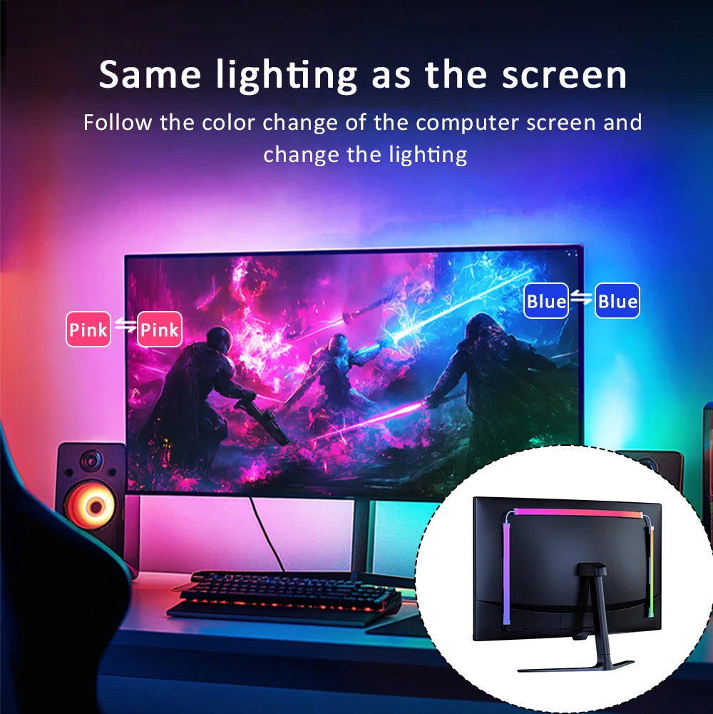PC Monitor Backlight LED Strip