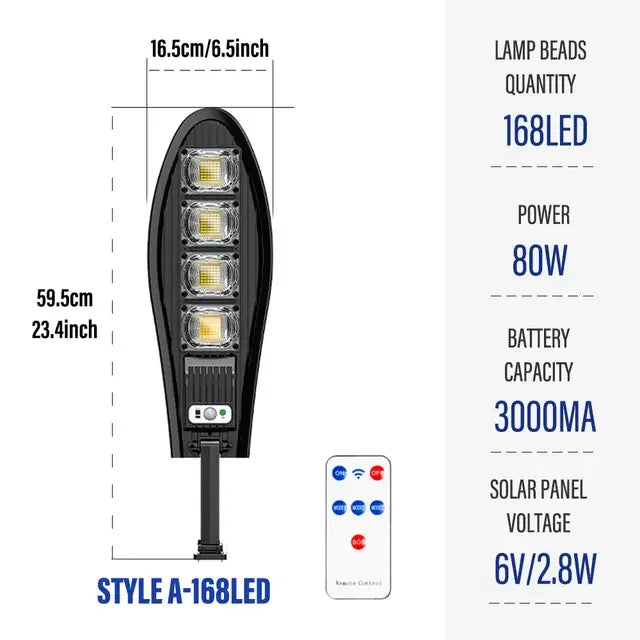 Solar Street Light with Remote Control