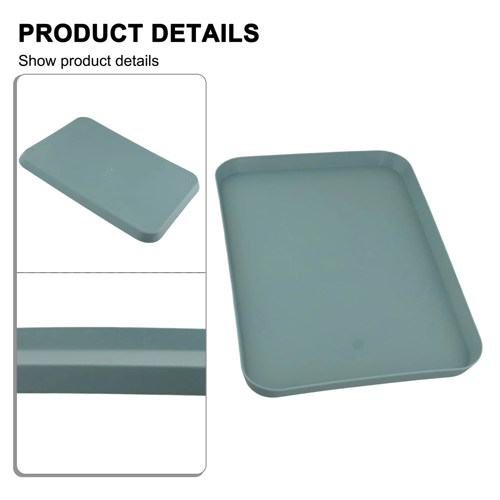 Rectangular Serving Tray Square Tray Anti Slip Scratch Resistant