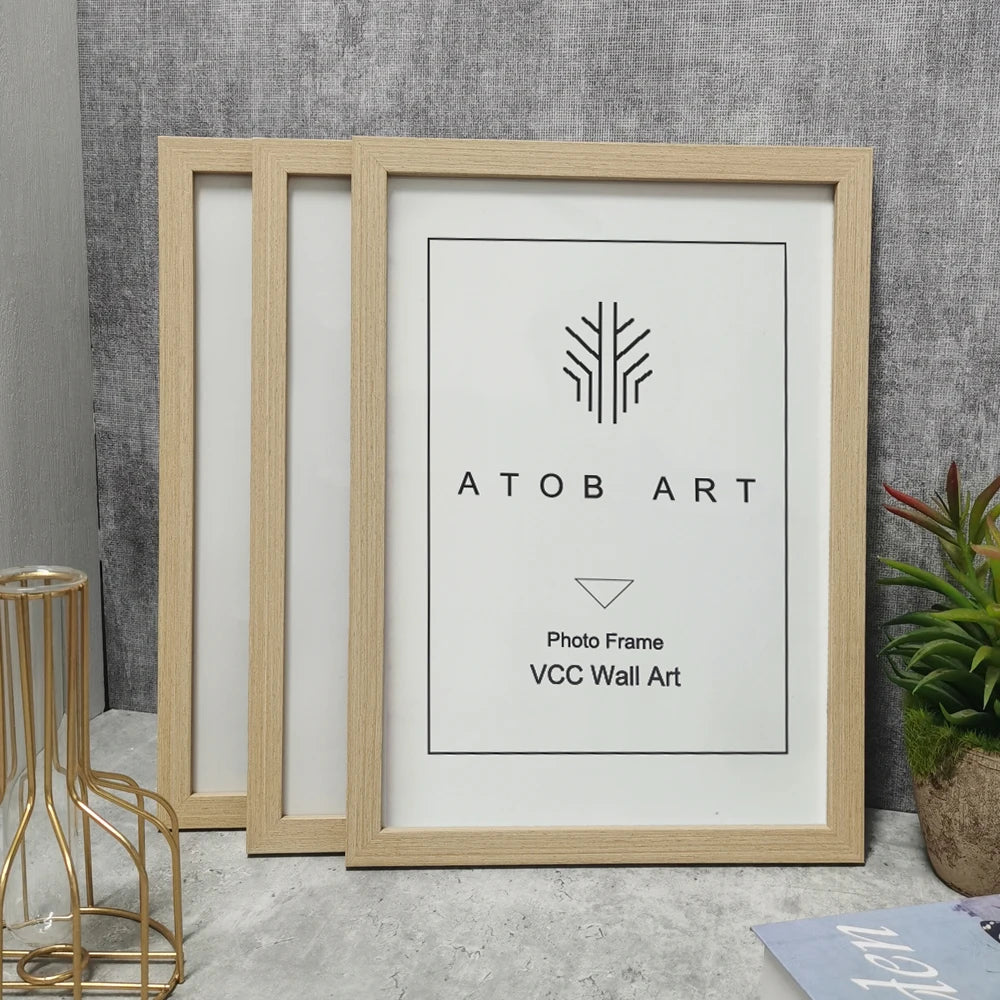 Wooden Photo Frames Picture Wall Pictures Frame Stand
