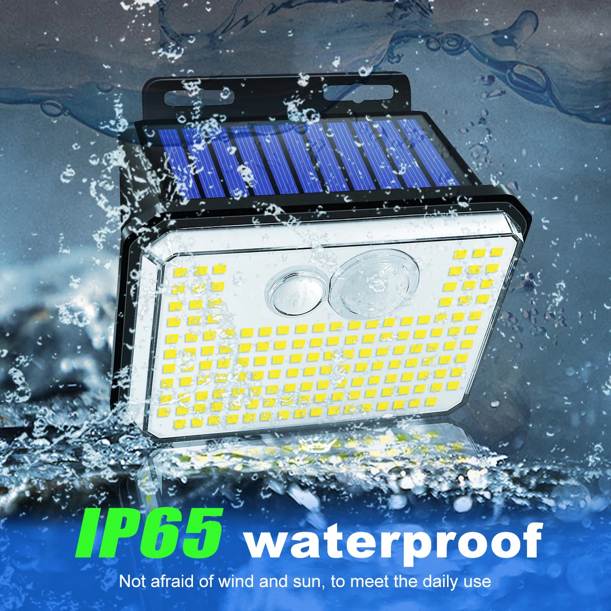 Solar Motion Sensor Wall Light