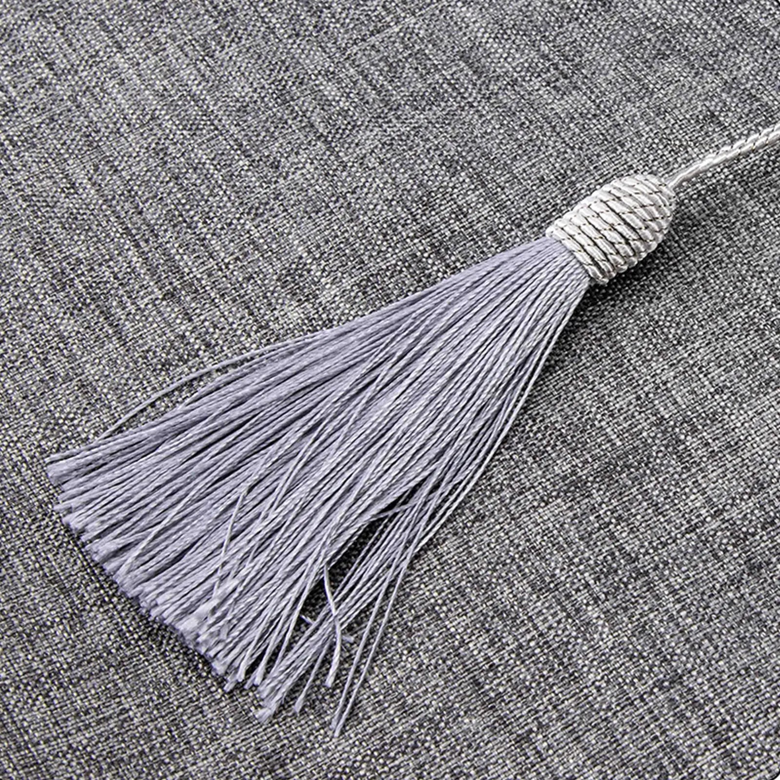 Solid Linen Table Runner With Tassel