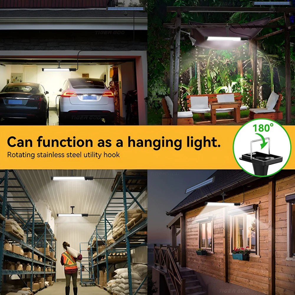316 LED Solar Security Wall Light