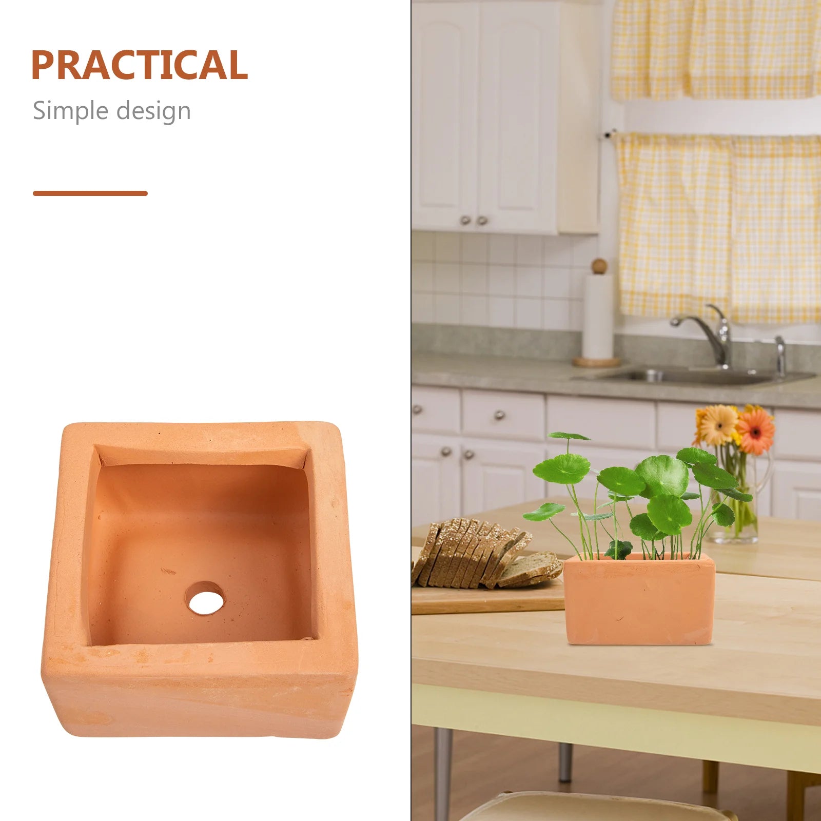 Terracotta Plant Pots Set of 3