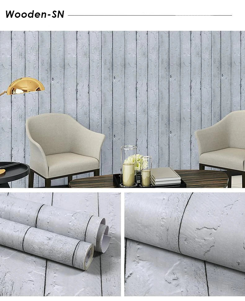 Wood Grain Self Adhesive Wallpaper