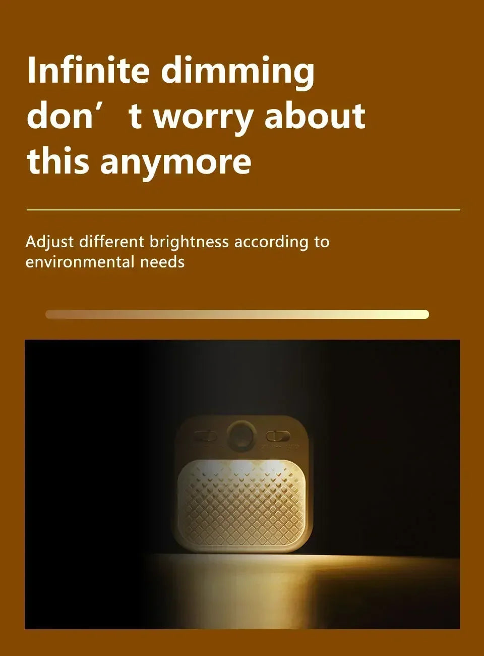 Motion Sensor Rechargeable Night Light