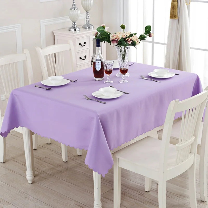 Banquet Table Cover Wedding Cloth Wonderful Colourful Square Rectangle