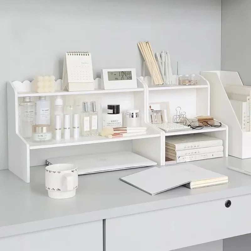 Two Layer Desktop Organizer Shelf