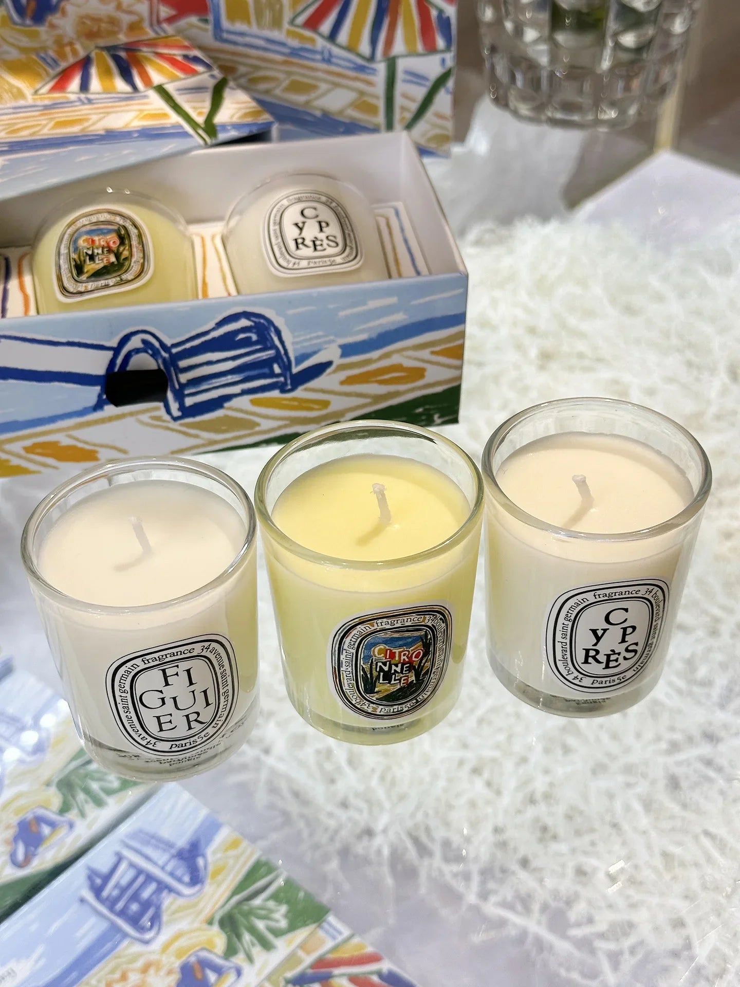 Aromatherapy Candle Natural Plant Scented Candles French Fragrance