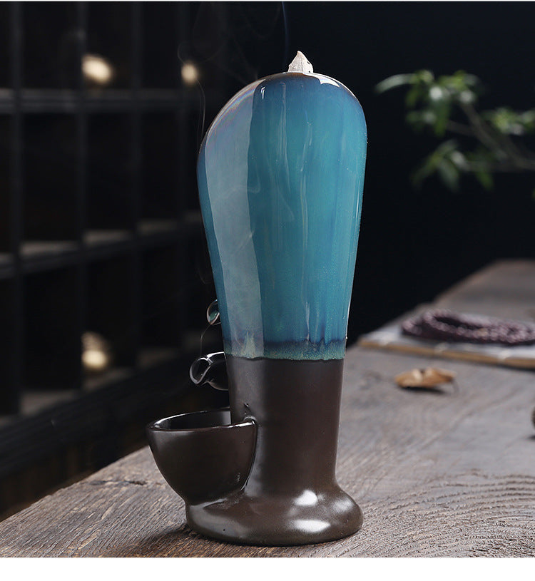 Handmade Torch Waterfall Incense Burner