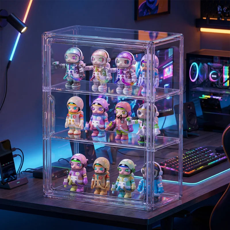 Clear Acrylic Figure Display Case