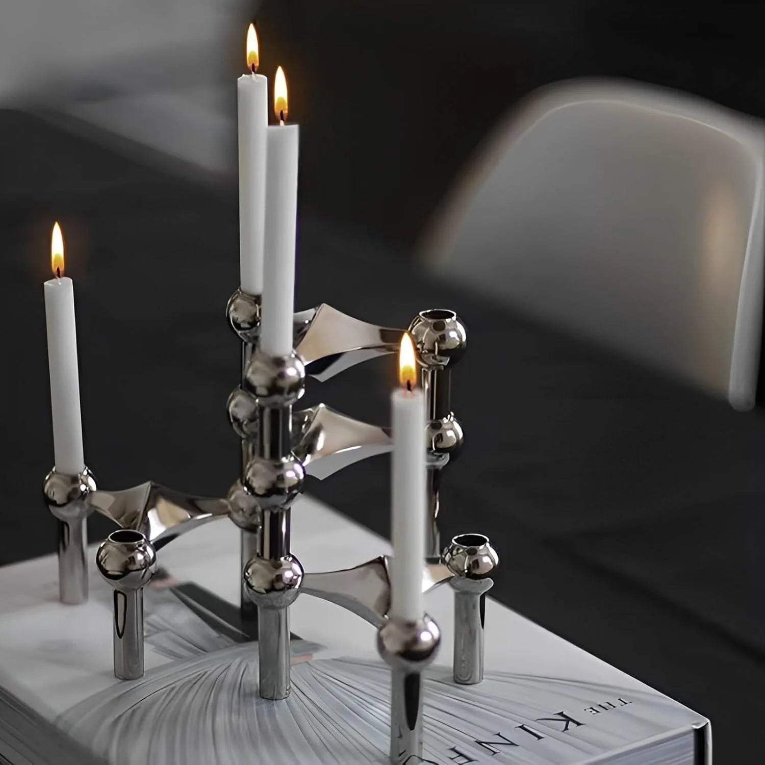 Stainless Steel Modular Candle Holder