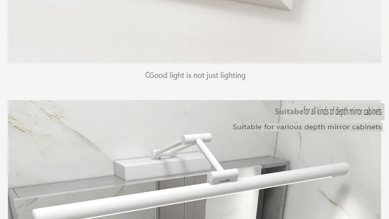 Telescopic Mirror Cabinet Light