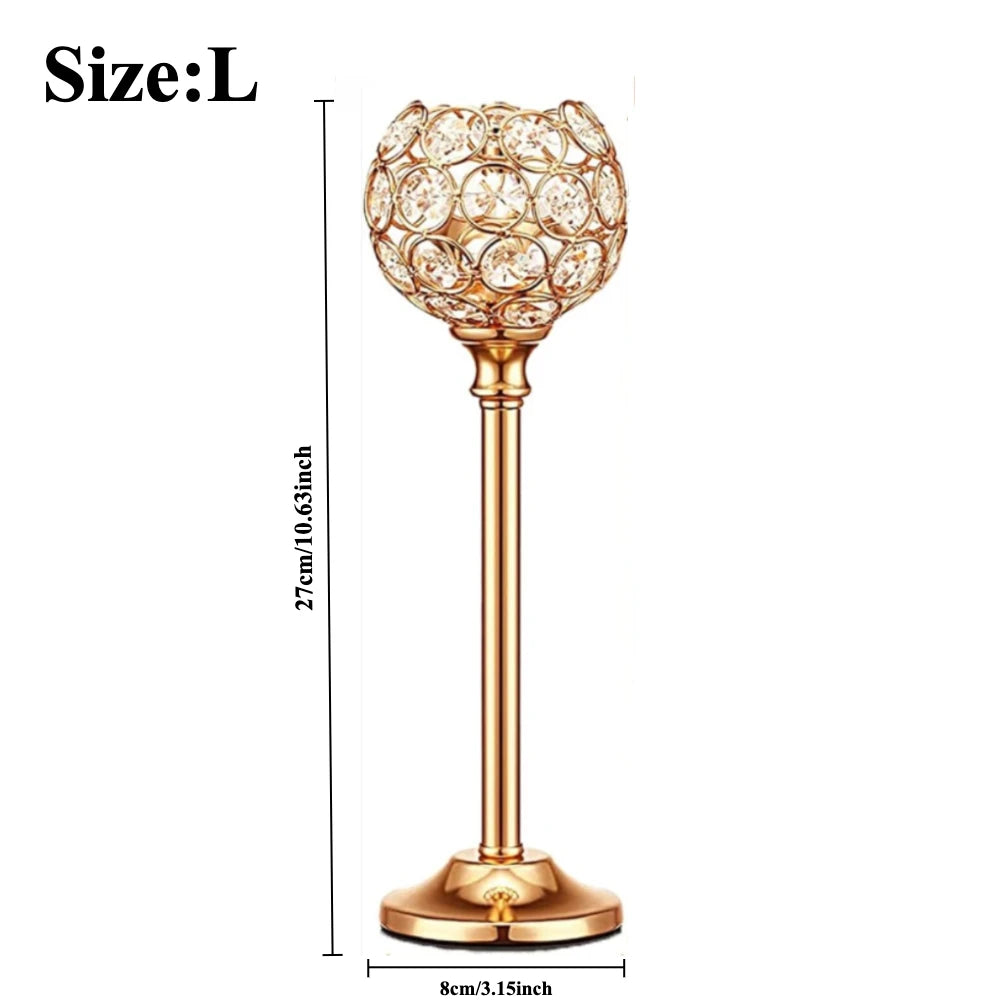 Crystal Tealight Candle Holders