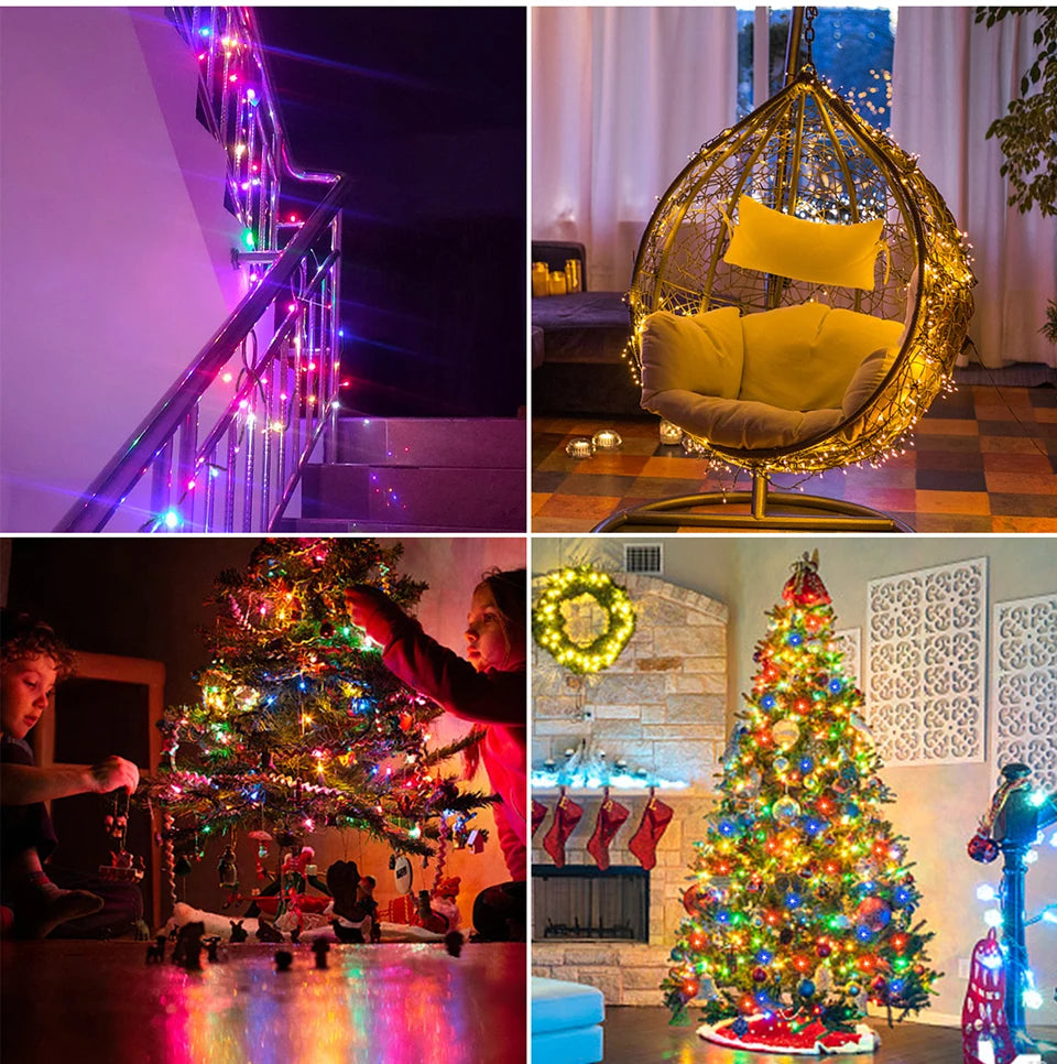 Outdoor Waterproof LED Fairy String Lights