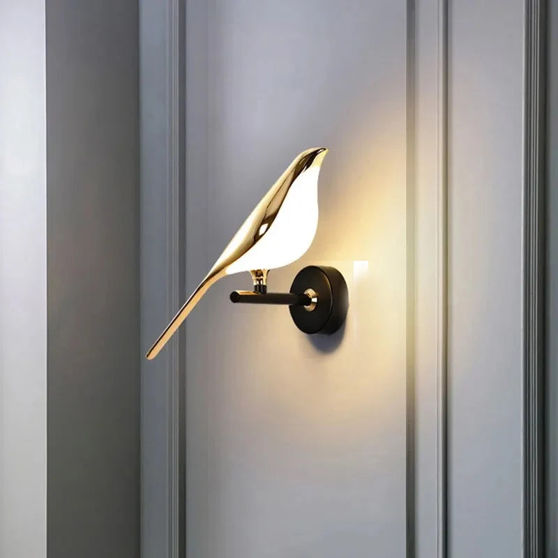 Golden Bird LED Wall Sconce