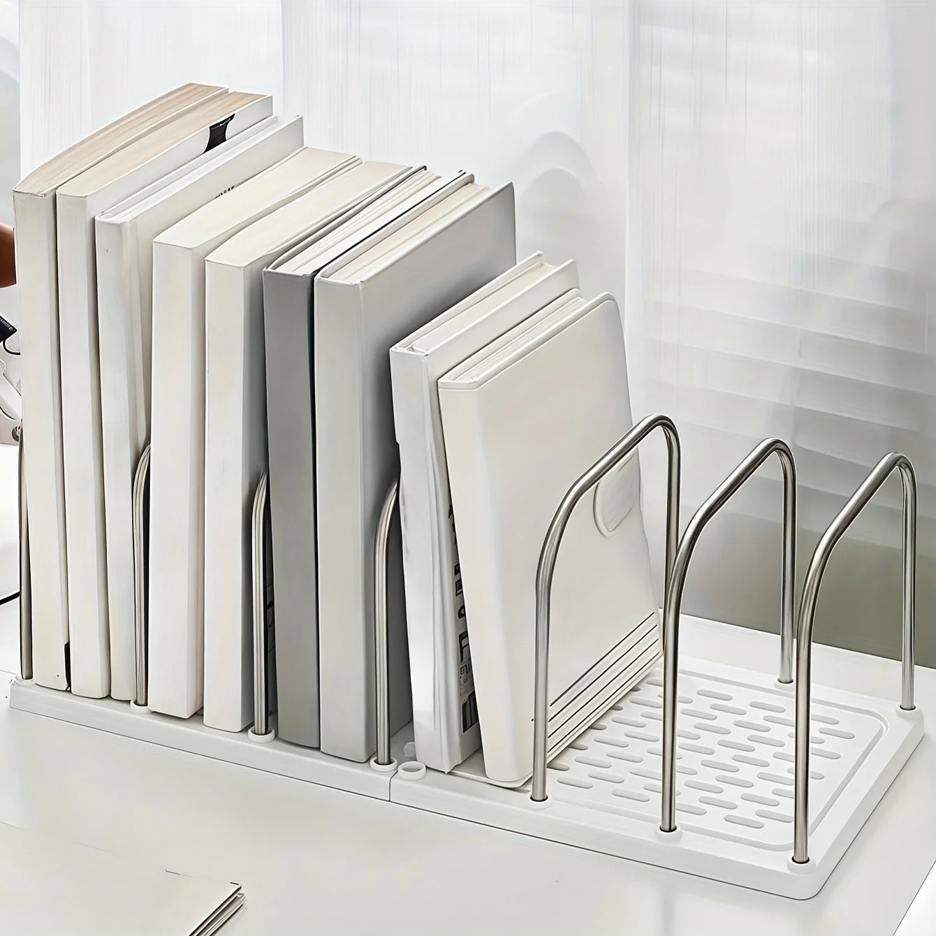 Minimalist Vertical Desk Book Stand