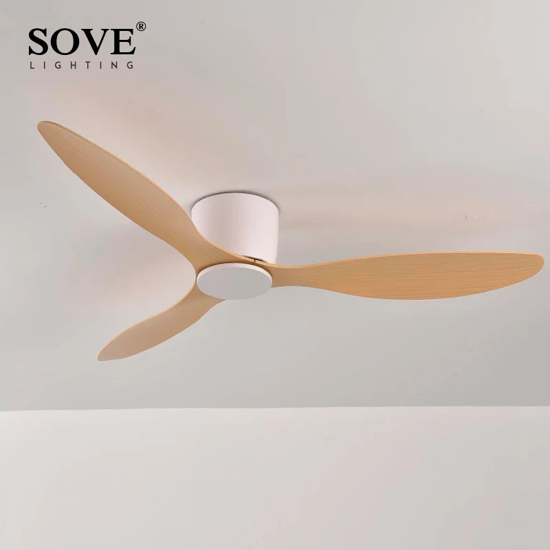 Low Profile White Ceiling Fan
