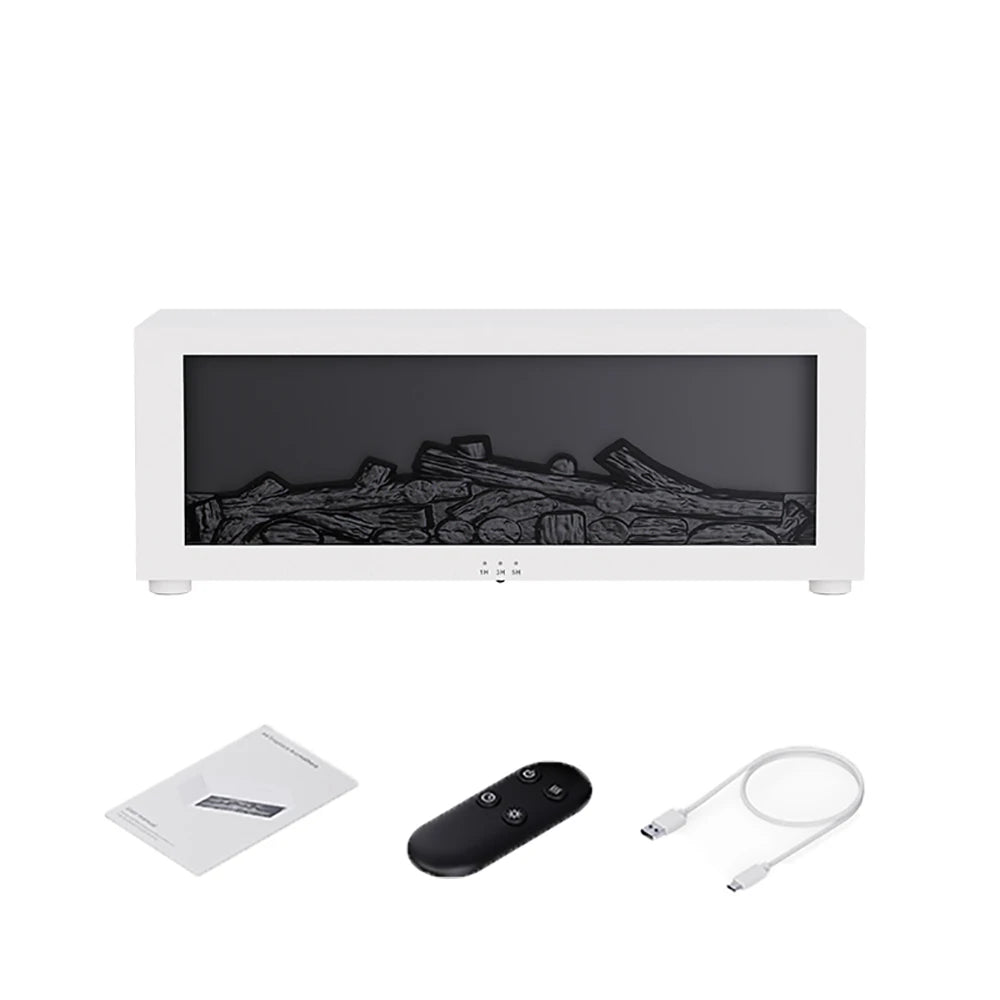 Air Humidifier Essential Oil Diffuser Flame Aroma Humidifier