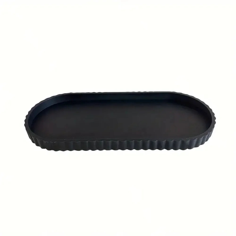 Silicone Oval Vanity Tray