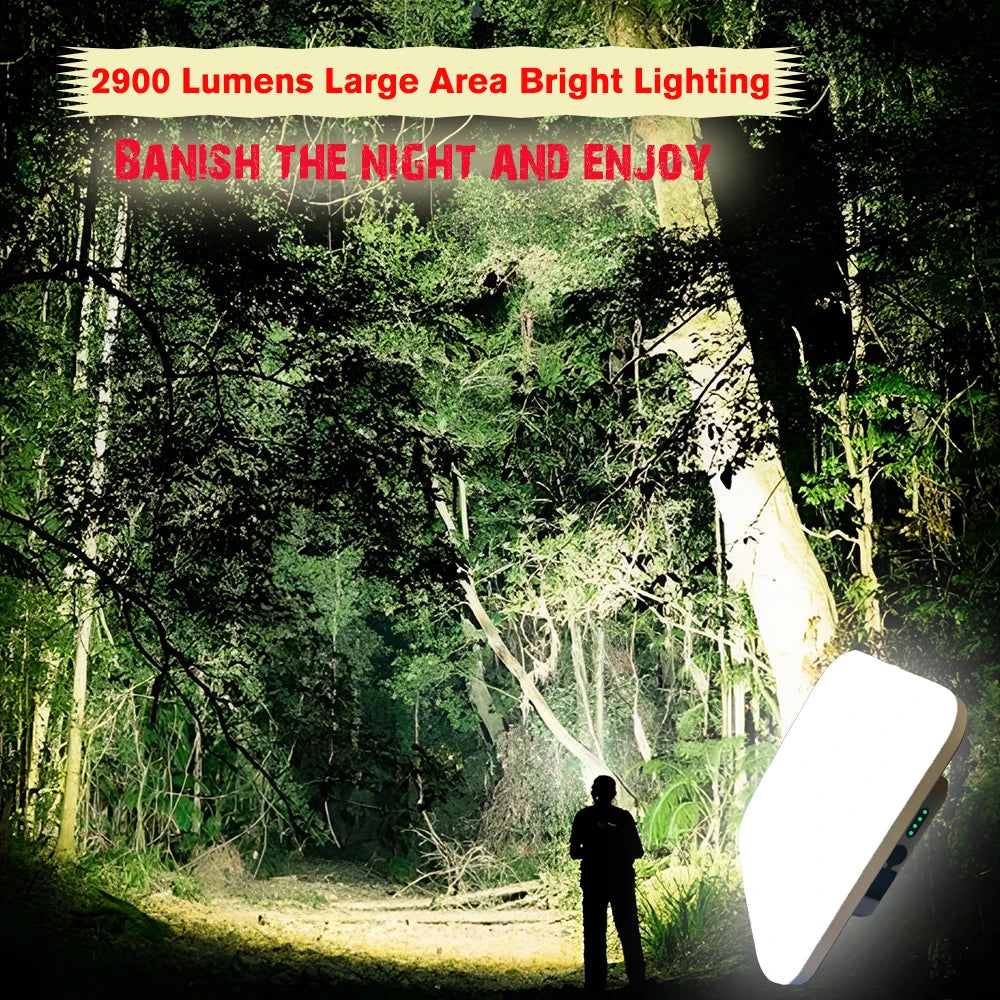 18000mAh 100W Rechargeable LED Camping Lantern Strong Light Magnetic