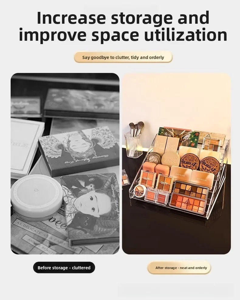 Clear Acrylic Ladder Display Shelf
