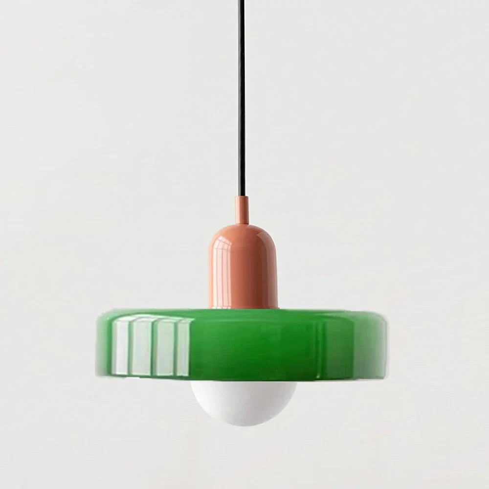 Nordic Retro Glass Pendant Light