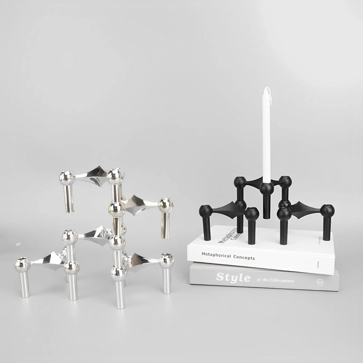Nordic Stainless Steel Candle Holder