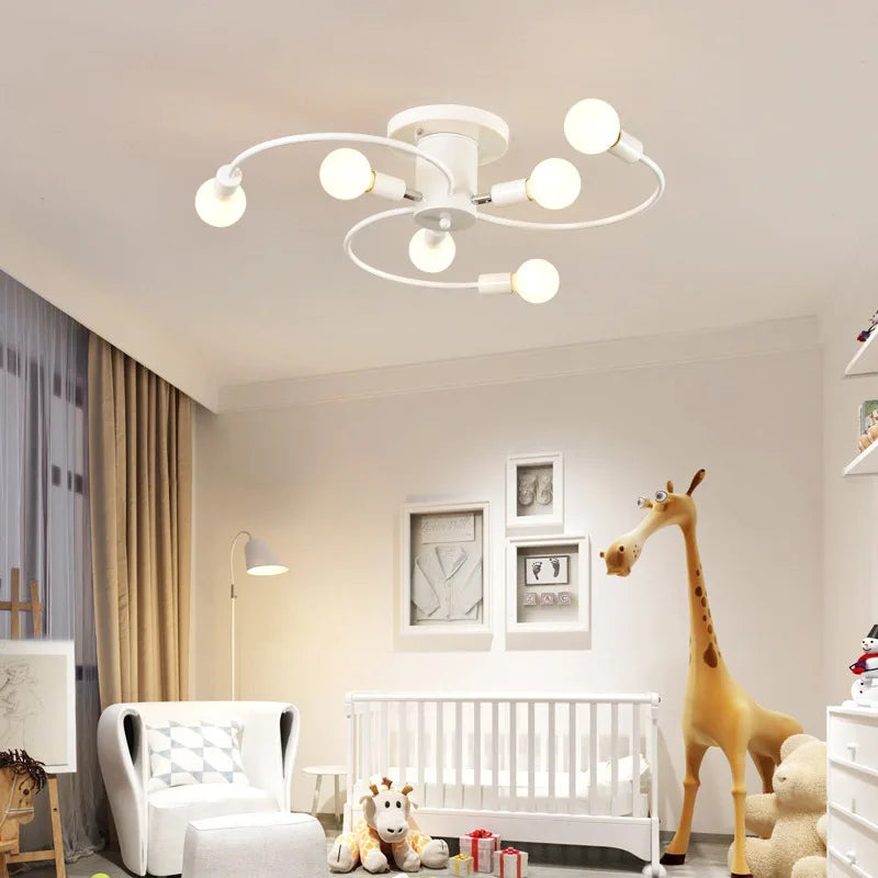 Modern Iron Ceiling Chandelier