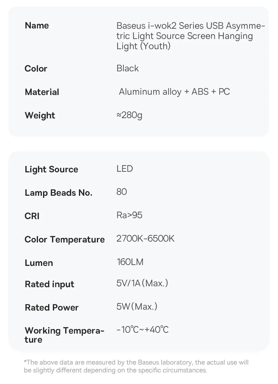 Baseus i-wok Screen Light