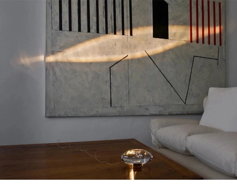 Crystal Sunset Projection Table Lamp