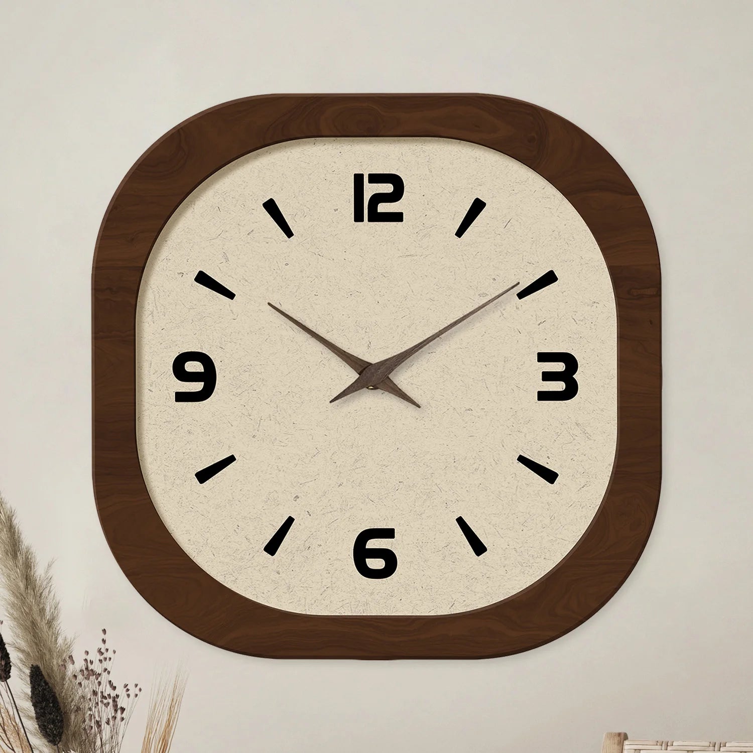 French Cream Crystal Porcelain Wall Clock