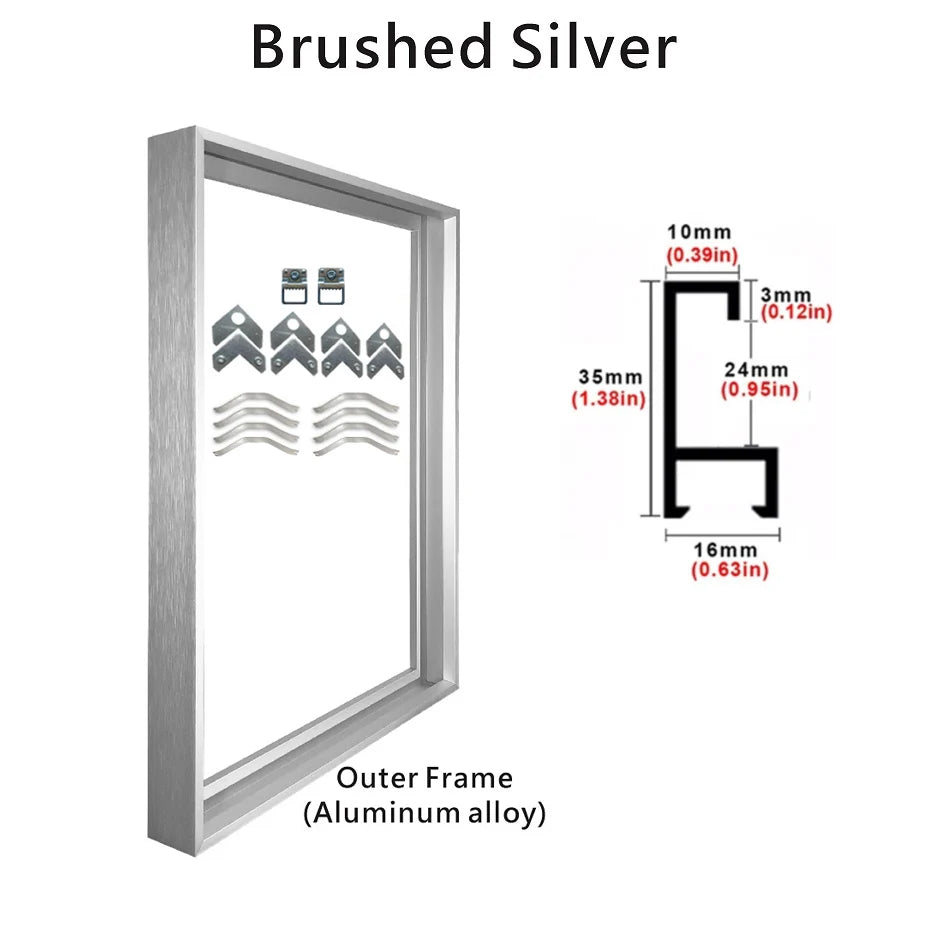 Aluminium Floater Frame For Canvas