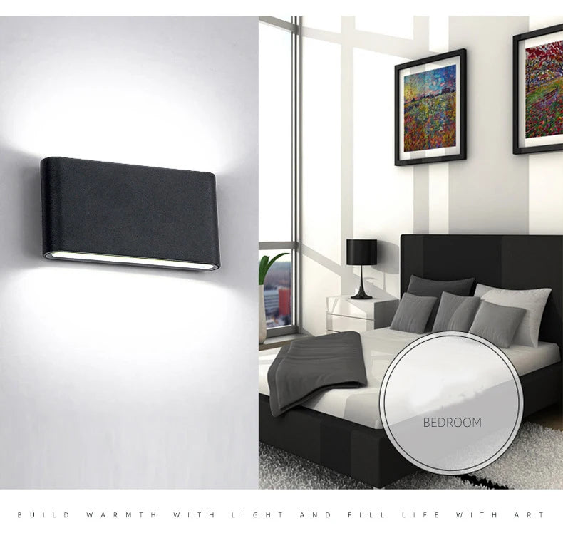 Nordic Aluminum Up Down Wall Light