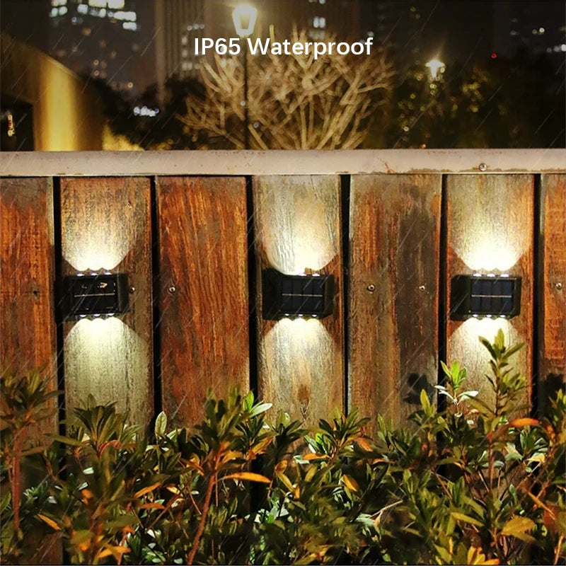 Solar Dusk to Dawn Fence Light