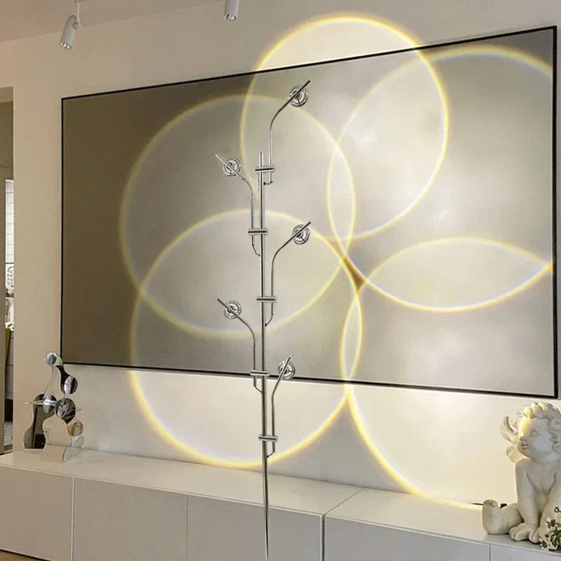 Nordic Rainbow Projection Floor Lamp