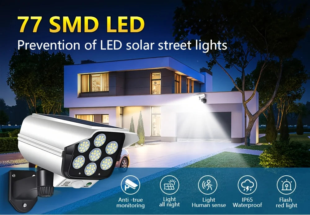 Solar Security Floodlight 2000 Lumens