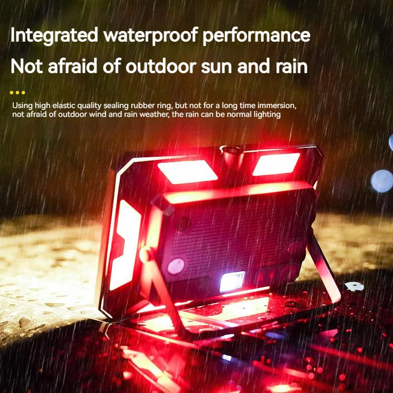 Portable LED Camping Tent Light Rechargeable Searchlight High Power