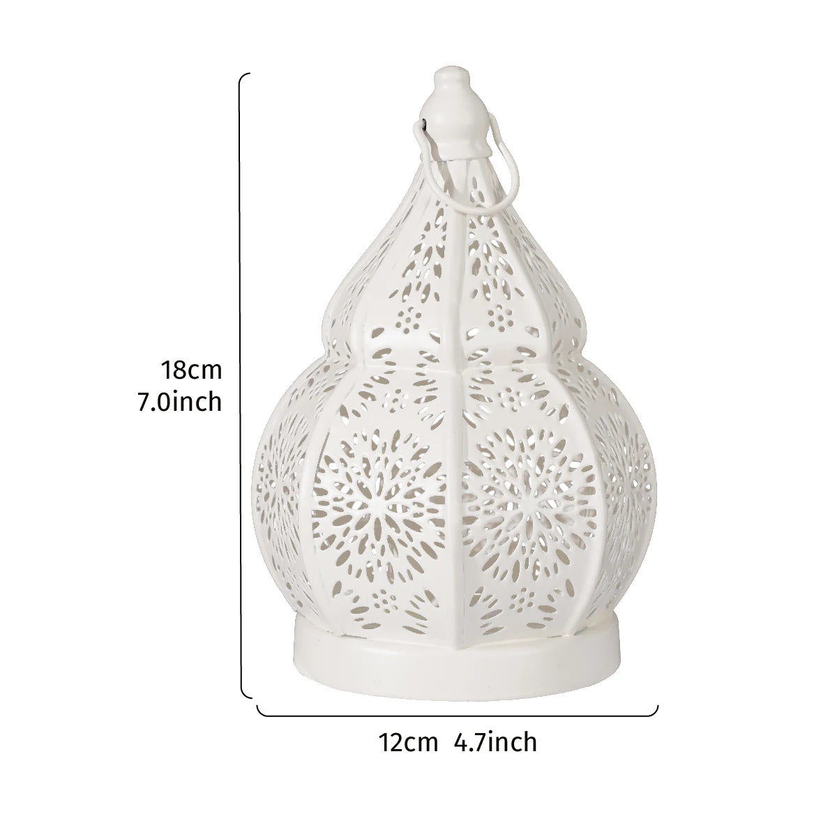 Moroccan Gourd Lantern Candle Holder
