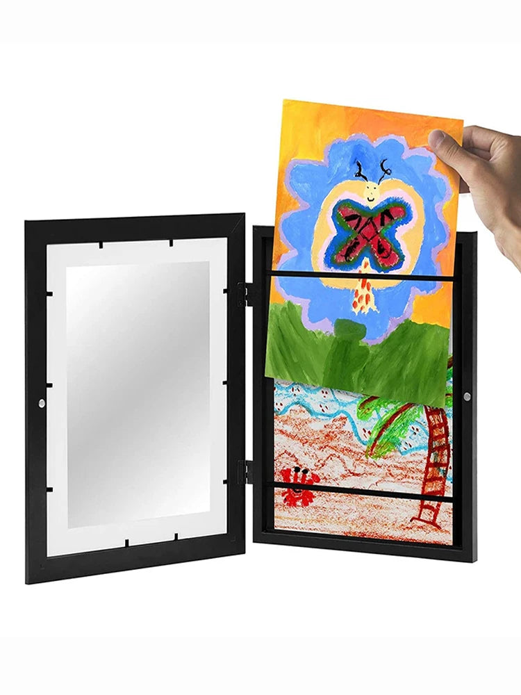 Front Opening Kids Art Display Frame