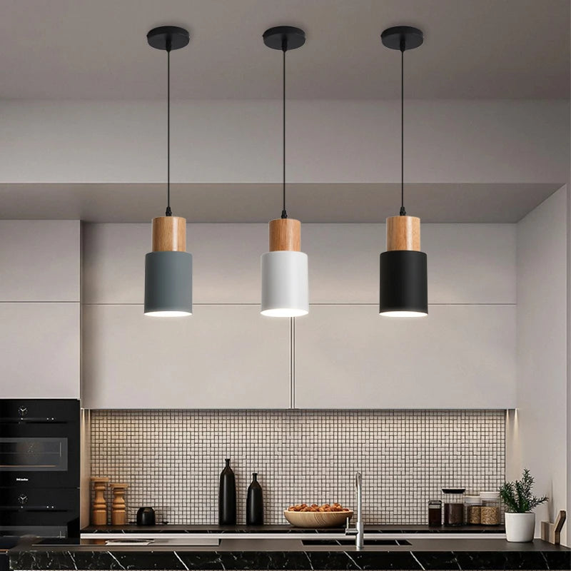 Minimalist Bedside Pendant Light