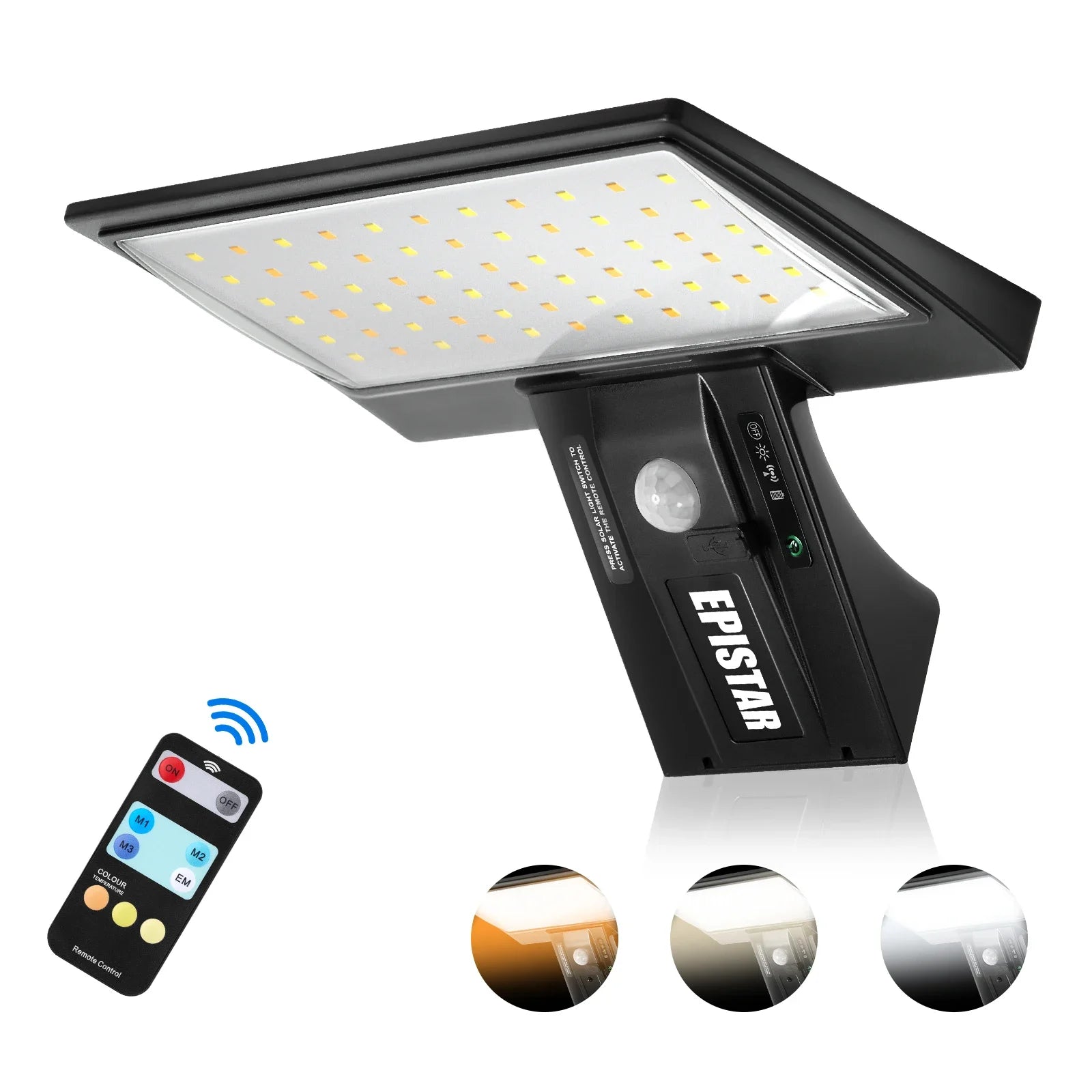 Motion Sensor Solar Security Light