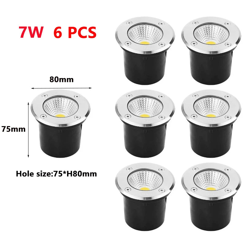 Waterproof LED In Ground Well Light