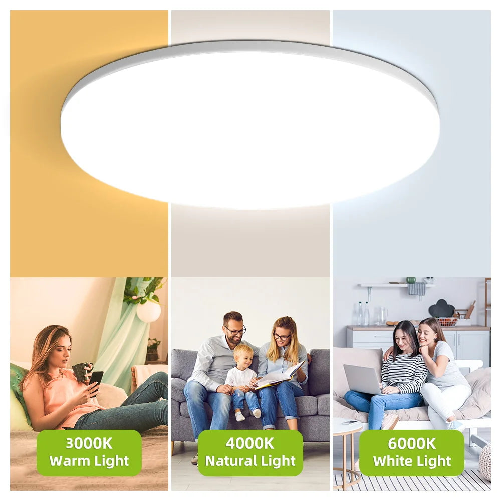 Slim Panel Modern Ceiling Chandelier