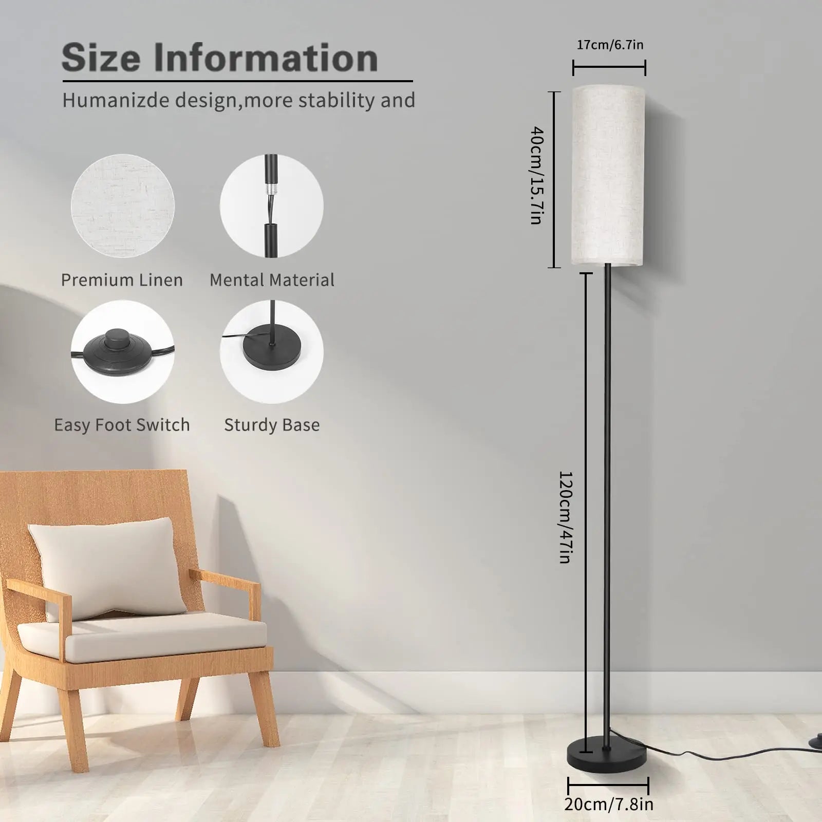 Modern Luxury Arc Floor Lamp